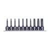 Kincrome 10 Piece 1/2" Drive Socket Torx Rail