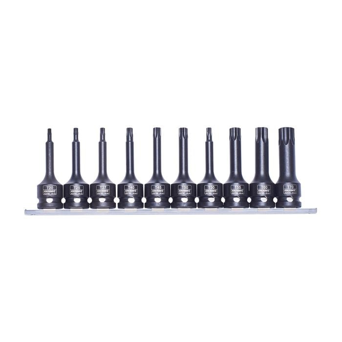 Kincrome 10 Piece 1/2" Drive Socket Torx Rail