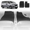 6D Diamond Car Floor Mats for Hyundai iLoad 2007-Current-Front Set-Black-Outback GT