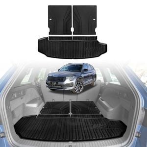 Boot Liner for SKODA Kodiaq 2017-Onwards Heavy Duty Cargo Trunk Mat Luggage Tray