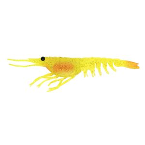 Nomad Design Live Ops Switcher Shrimp 4.25" Soft Plastic Fishing Lure Chartreuse UV