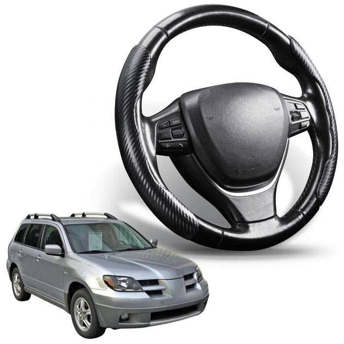 Segmented Steering Wheel Cover for Mitsubishi Outlander 2003 - 2006 (CU/ZE/ZF)