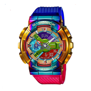 Casio G-shock Gm-110  Stainless Steel S Watch – Waterproof Shockproof Sports Digital Analog Co
