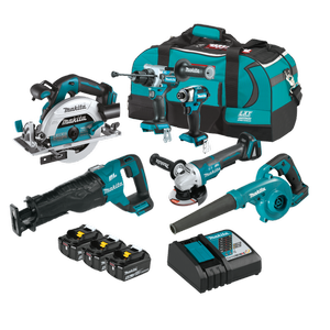 Makita 18V LXT 6 Piece Combo Kit DLX6133TX1