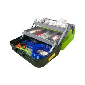 Pioneer 400pc General Purpose Fishing Tackle Kit – 2 Tray