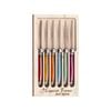 Laguiole Jean Neron 6pc. Butter/pate Knife Set - Mixed Colour