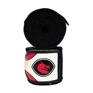 Morgan Mexico Elastic  Boxing Hand Wraps - 180inch- 4m Long  (pair)[black]