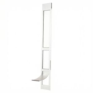 Advwin Aluminum Doggy Door For Sliding Glass Door Adjustable Height