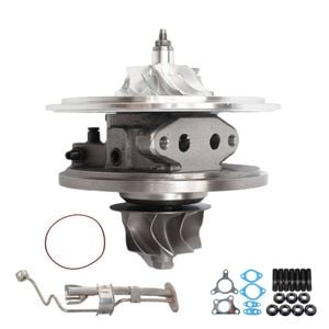 Upgrade Billet Turbo Cartridge Chra Core With Oil Feed Pipe For Nissan Pathfinder R51 Yd25 2.5l 4-bolt