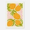 Galrie Vibrant Pineapple Print Wall Art from Abstract Fruit Collection for Kitchen Decor, Poster Only, A1 60x 84cm (23 x 33inch)