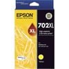 Epson GENUINE Original Epson 702XL Yellow Ink Cartridge WF-3720 WF-3725 T345492