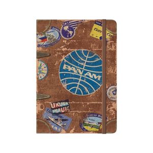 Nostalgic-art A5 Writing Notebook W/ Hard Cover Pan Am 21x15x2cm
