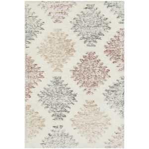 Issey Motif Cream 290x200cm - Large Hand Tufted Wool Rug
