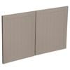 Kaboodle 1000mm Portacini Country Fridge Cabinet Doors - 2 Pack