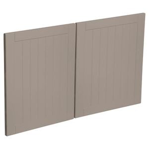 Kaboodle 1000mm Portacini Country Fridge Cabinet Doors - 2 Pack