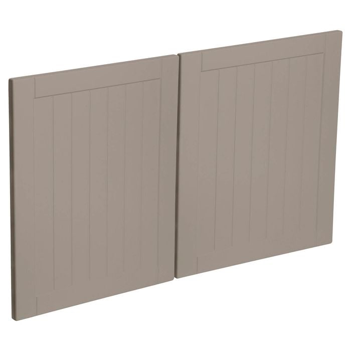 Kaboodle 1000mm Portacini Country Fridge Cabinet Doors - 2 Pack