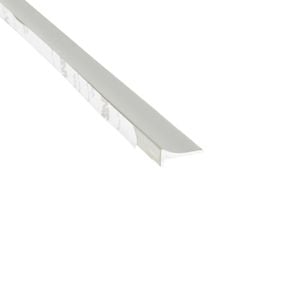 QEP 5mm x 3.3mm Silver Plank Cove Trim - Each