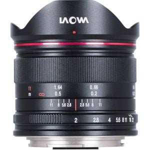 Laowa 7.5mm F/2 Lightweight Version - Micro Four Thirds - Black