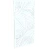 ProtectorAl 300-1200w x 1201-2400h Gloss White/Satin White Jungle Unframed Composite Deco Panel