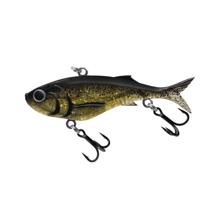 TT Lures Quake Power Vibe 50mm Soft Plastic Fishing Lure Gold Dust
