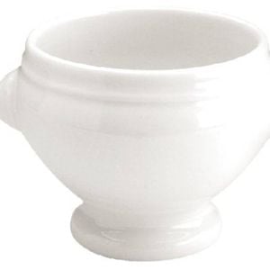 Olympia Soup Bowls Whiteware Lion Head 6 Pack 475ml 16.5oz Kitchen Dining