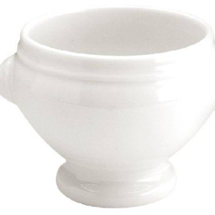 Olympia Soup Bowls Whiteware Lion Head 6 Pack 475ml 16.5oz Kitchen Dining