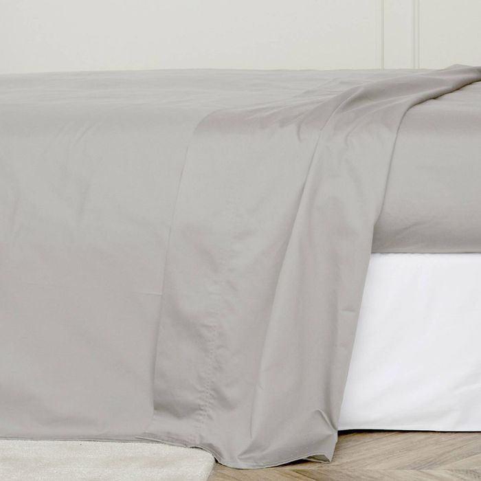 Bedding Co. Flat Sheet 1200TC Egyptian Cotton French Beige Single