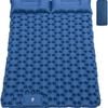 NNEOBA Double Inflatable Camping Waterproof Air Mat Blue