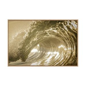 Artey | Auricomus - Framed Canvas - Natural Frame - 80 x 120 cm