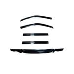 Bonnet Protector + Window Visors Weather shields to suit Toyota Hilux 2002-2005