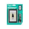 Practa Rechargeable Flip Switch LED Light Black