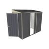 Build-A-Shed 1.2 x 2.3 x 2.0m Skillion Single Sliding Side Door Shed - Grey