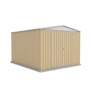 Absco Sheds 3.00m x 3.66m x 2.30m Classic Cream Double Door Highlander Garden Shed 