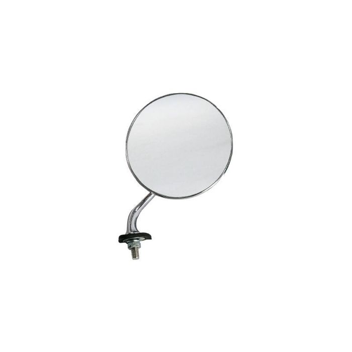 Lucas Style Stainless Steel Right Hand Wing Mirror
