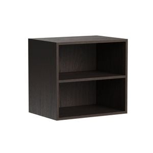 Kaboodle 800-899mm Truffle Oak Customisable Deep Med Wall Open Shelf