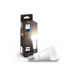 Philips 15.5W 1600lm A67 Warm White Hue LED E27 Globe - 1 Pack