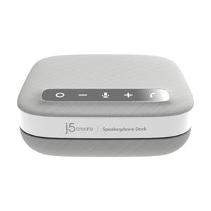 J5create Usb-c Hdmi 4k Audio Speakerphone Dock W/ Speaker Microphone & Charger