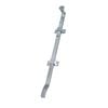 Lockwood 450mm Satin Chrome 791 Offset Visible Fix Panic Bolt
