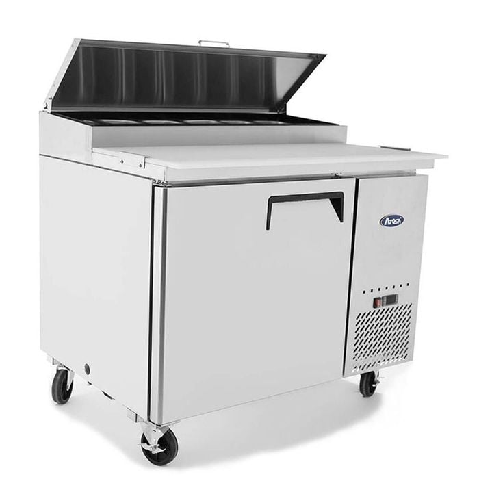 Atosa Single Door Pizza Prep Table Refrigerator Mpf8201