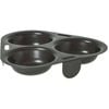 Avanti Carbon Steel Non-Stick 3 Cup Egg Poacher Kitchen Breakfast Cooker Black