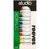 Reeves Studio Acrylic Paint 12x12ml Set