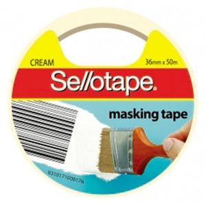Sello Cream Masking Tape (36mmx50m)
