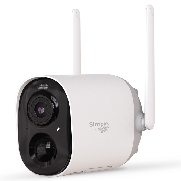 Simple. By Monkey Vision GateCam Wi-Fi Security Camera