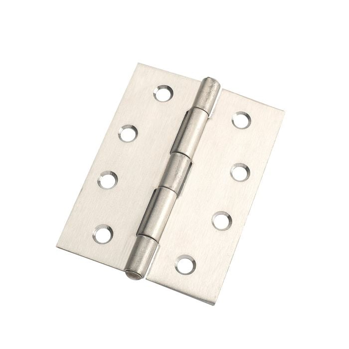 Zenith 100mm  Satin Stainless Steel Butt Hinge Fixed Pin