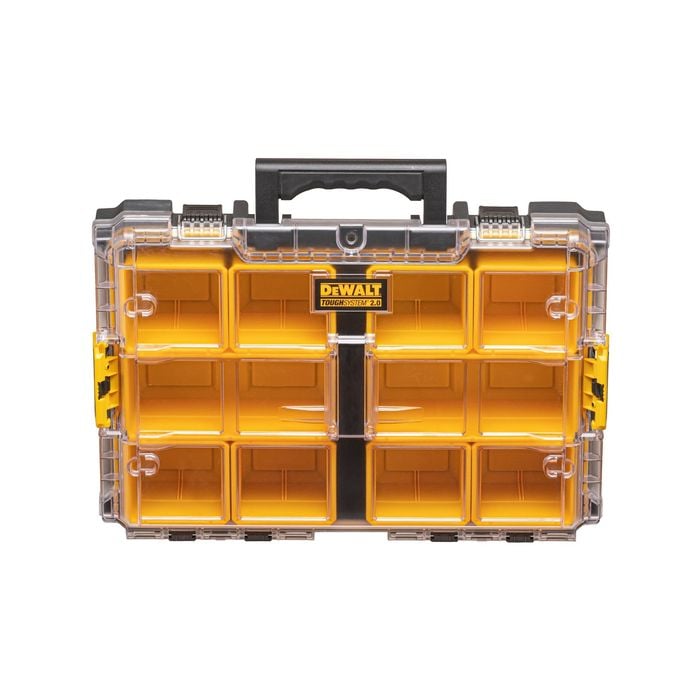 DeWALT TOUGHSYSTEM 2.0 Clear Lid Organiser