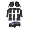 AUSGO 3-Row Set Car Floor Mats for KIA Carnival KA4 Series Petrol&Diesel 2020-Onwards Floor Liners