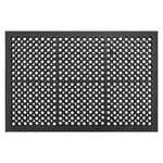 Matpro 80cm x 120cm Black Safety Cushion Mat