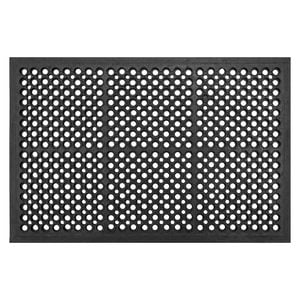 Matpro 80cm x 120cm Black Safety Cushion Mat
