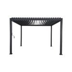 Coolaroo 3.6 x 3.6m Charcoal Fairhaven Gazebo