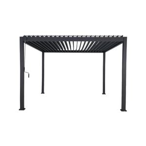 Coolaroo 3.6 x 3.6m Charcoal Fairhaven Gazebo